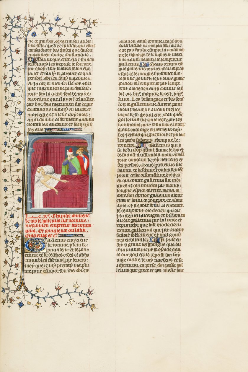 Ölmekte olan İmparator Galerius