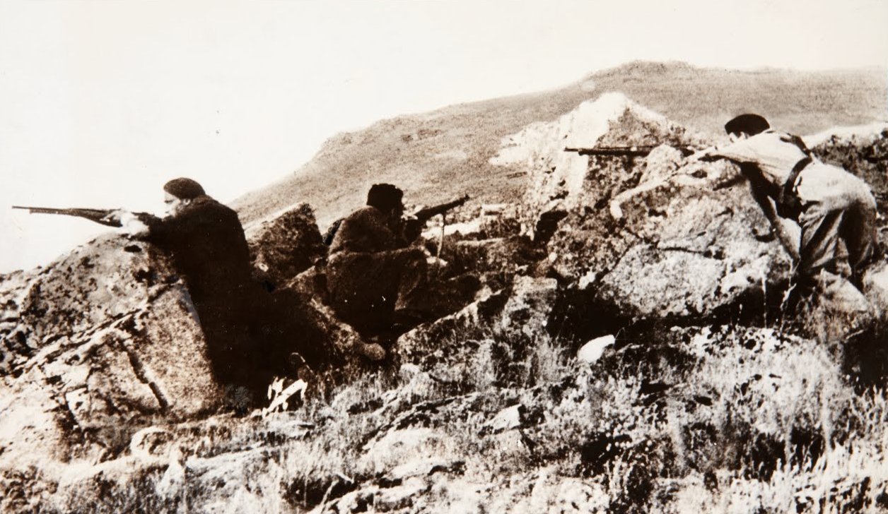 Navacerrada Dağlarında Cumhuriyet Ordusu by Unbekannt Unbekannt