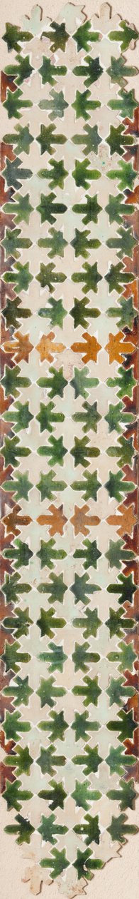 Bilinmeyen, İspanya, 14. Yüzyıl - Mozaik Çini Panel by Unbekannt Unbekannt