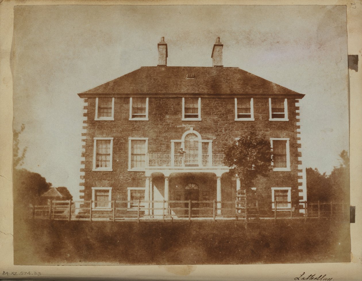 Bilinmeyen yapımcı, İngiliz - Lathallan House. by Unbekannt Unbekannt