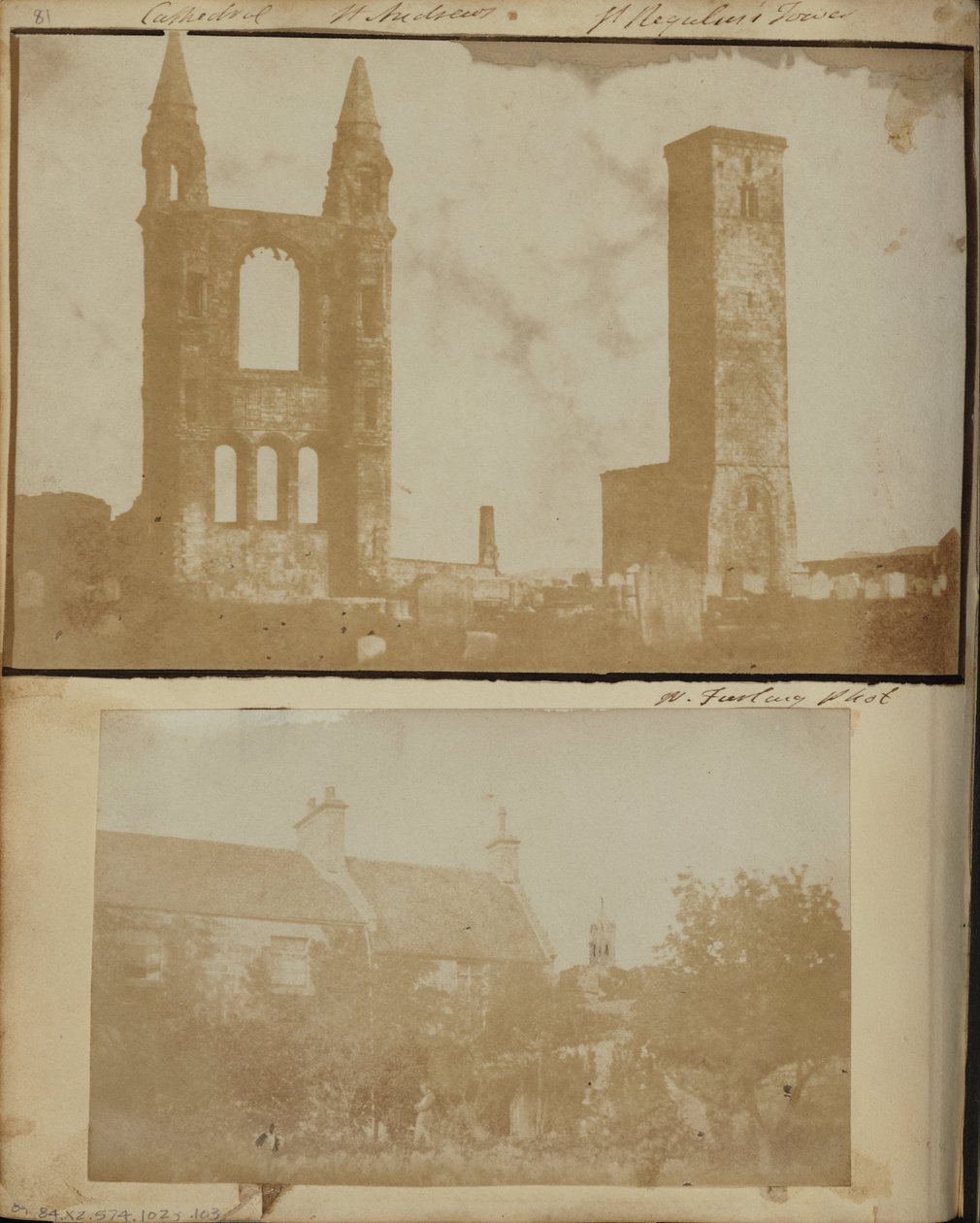 Bilinmeyen yapımcı, İngiliz - Arka planda Katedral