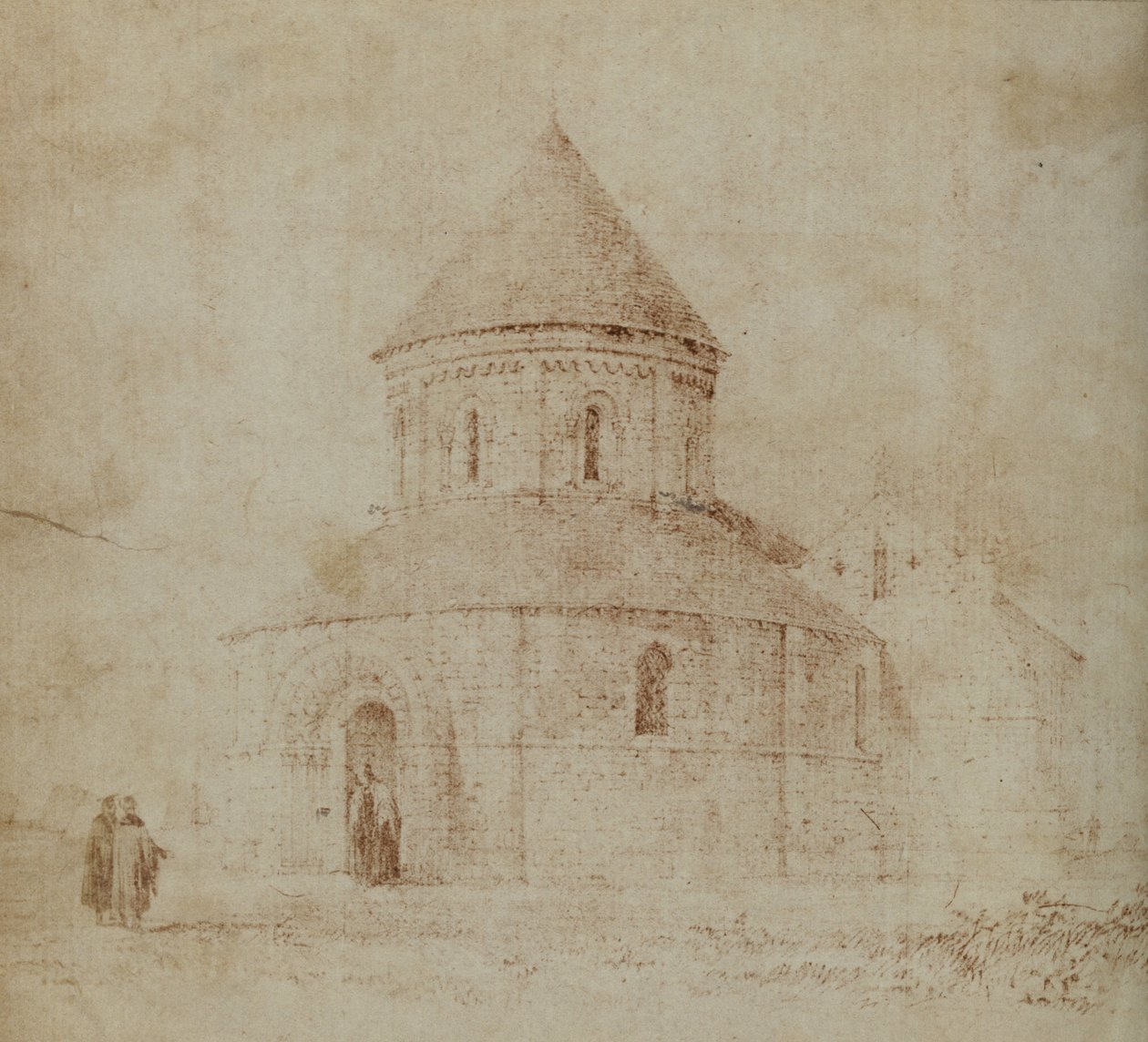 Bilinmeyen yapımcı, İngiliz - Kutsal Kabir Kilisesi ve Saint Andrew, Cambridge. by Unbekannt Unbekannt