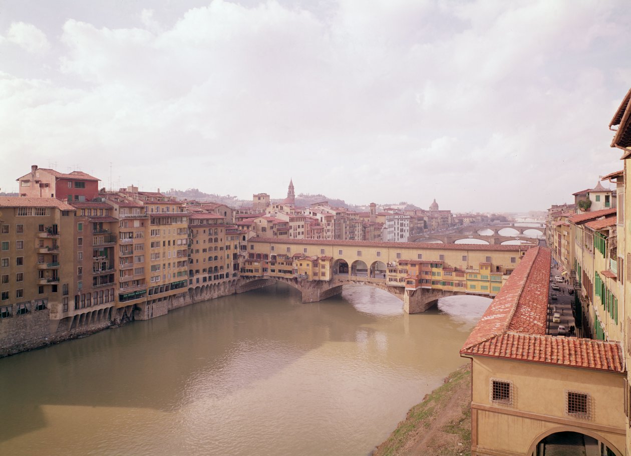 Arno ve Ponte Vecchio