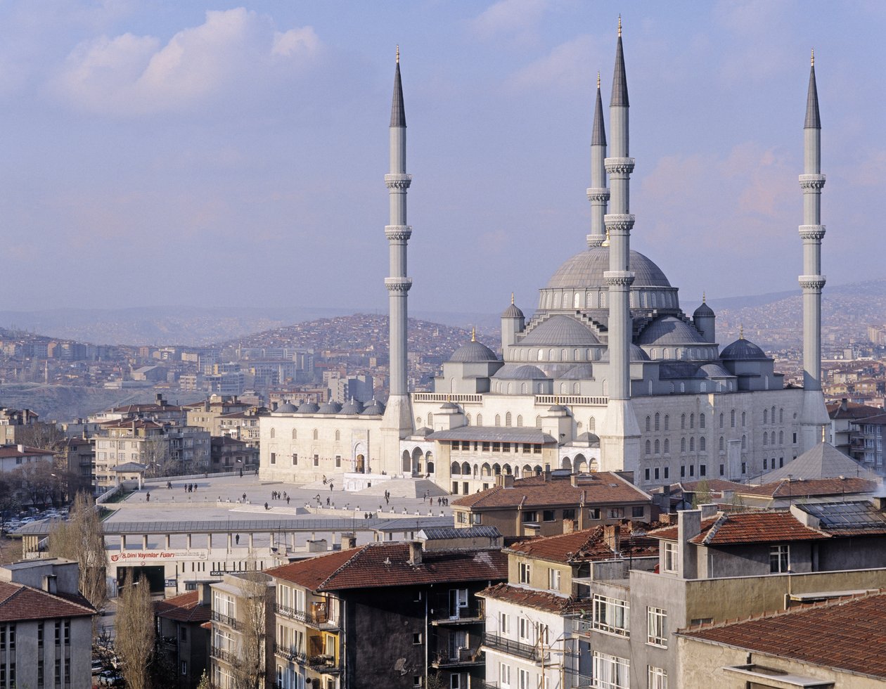 View of the Kocatepe Mosque  by Unbekannt Unbekannt