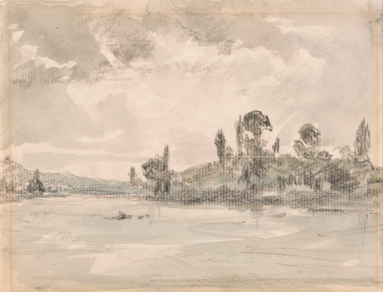 Severn, Worcestershire manzarası by Unbekannt Unbekannt