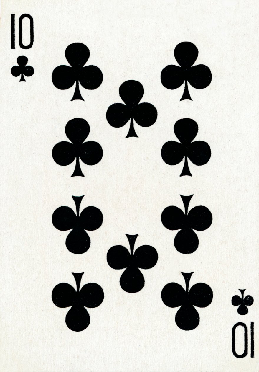 Goodall & Son Ltd. iskambil destesinden 10 Sopa, c1940 by Unbekannt