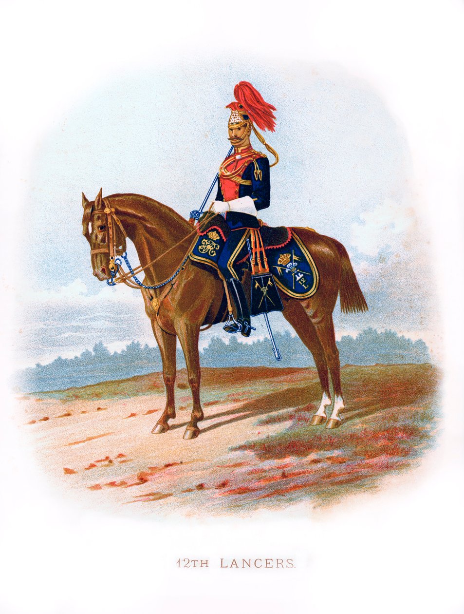 12. Mızraklılar, 1889 by Unbekannt