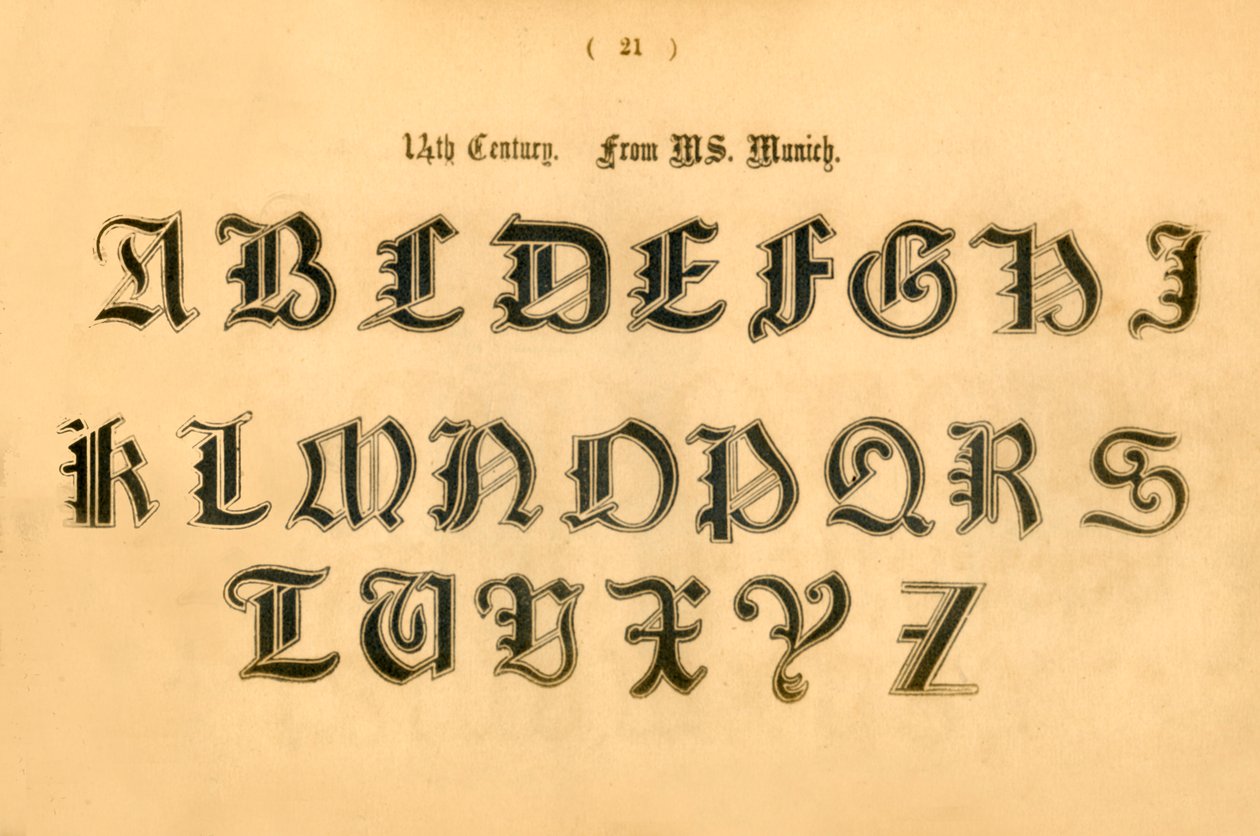 14. yüzyıl. MS