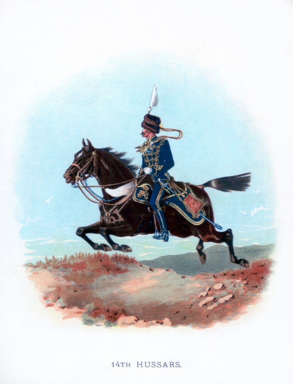 14. Süvariler, 1889 by Unbekannt