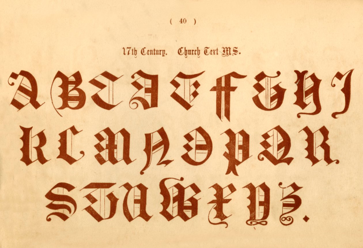 17. yüzyıl. Kilise Metni MS., 1862 by Unbekannt