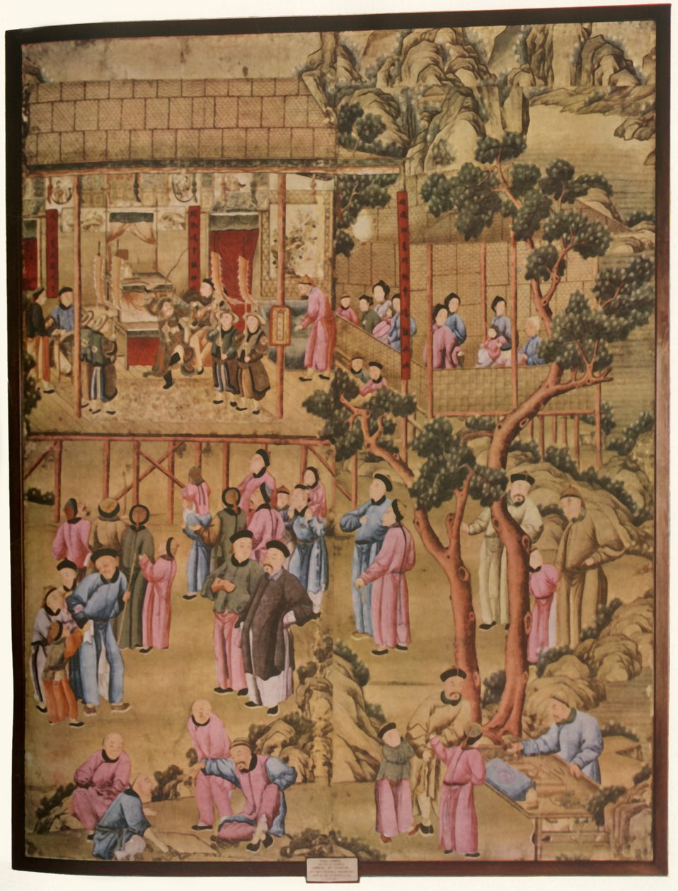 Ching Hanedanlığı Tarzında 18. Yüzyıl Çin Duvar Kağıdı, 1934. by Unbekannt