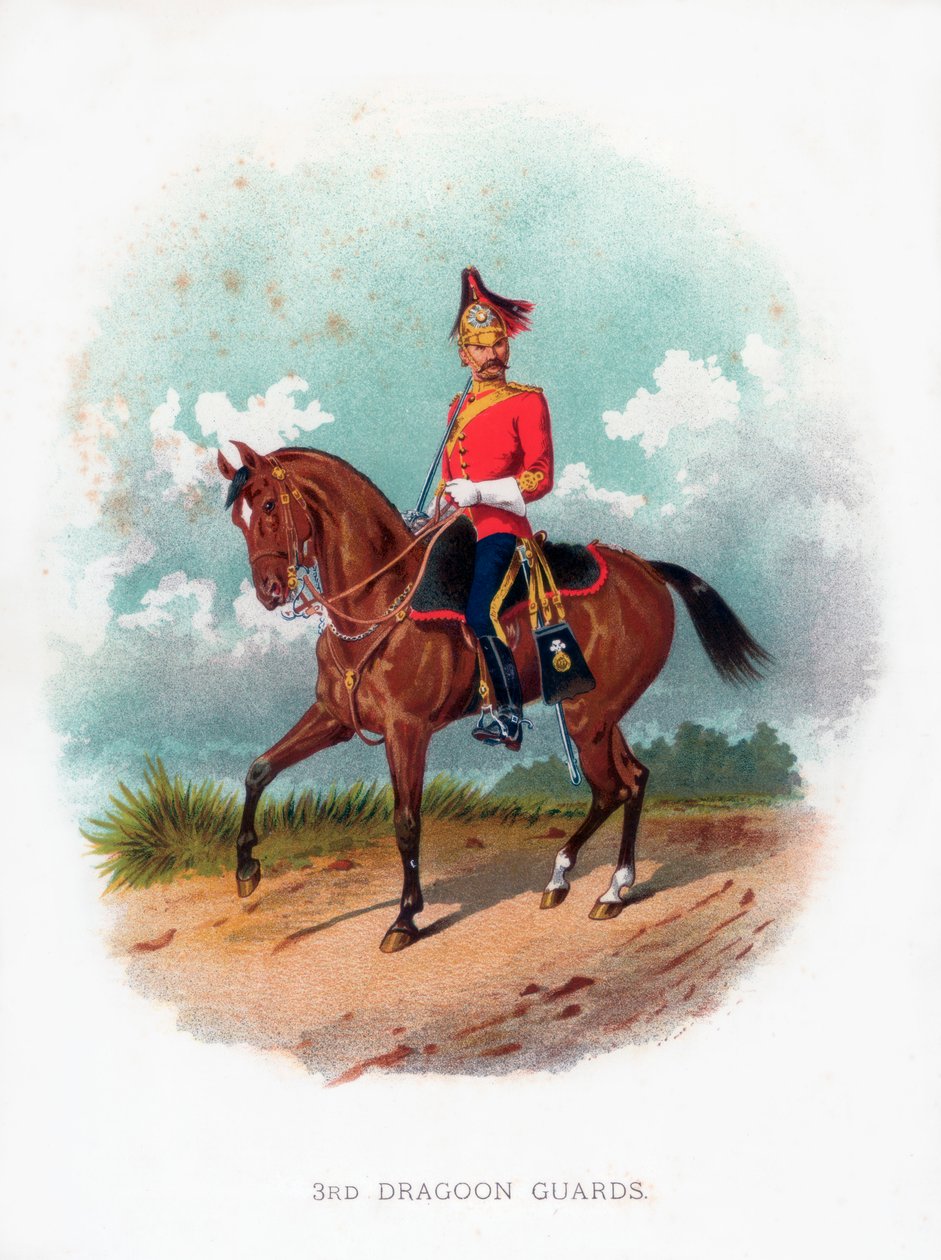 3. Ejderha Muhafızları, 1888 by Unbekannt