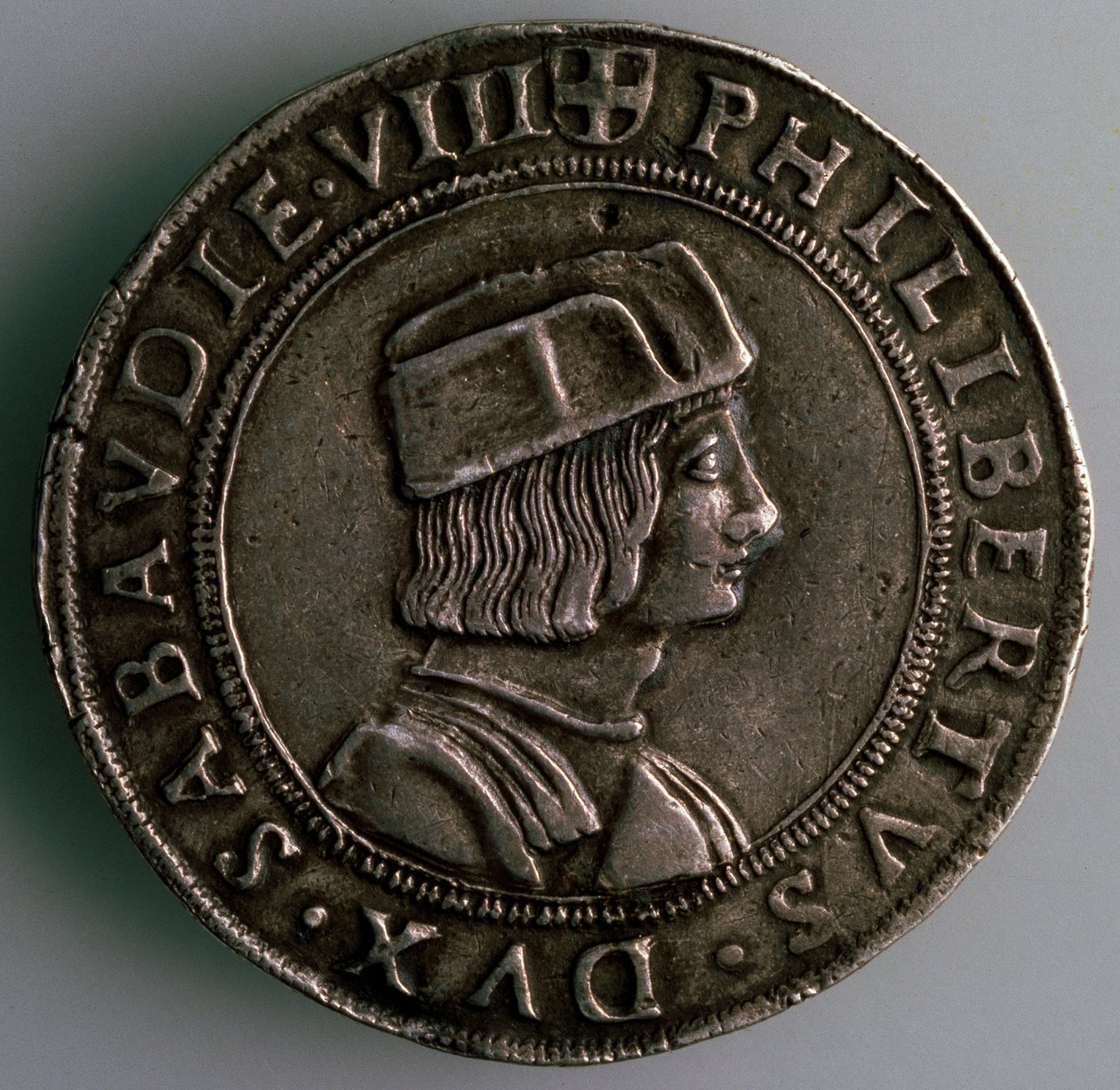 4-Testoon. Savoy Dükalığı, İtalya, Ön Yüz: Philibert II, Savoy Dükü, 1497-1504 by Unbekannt