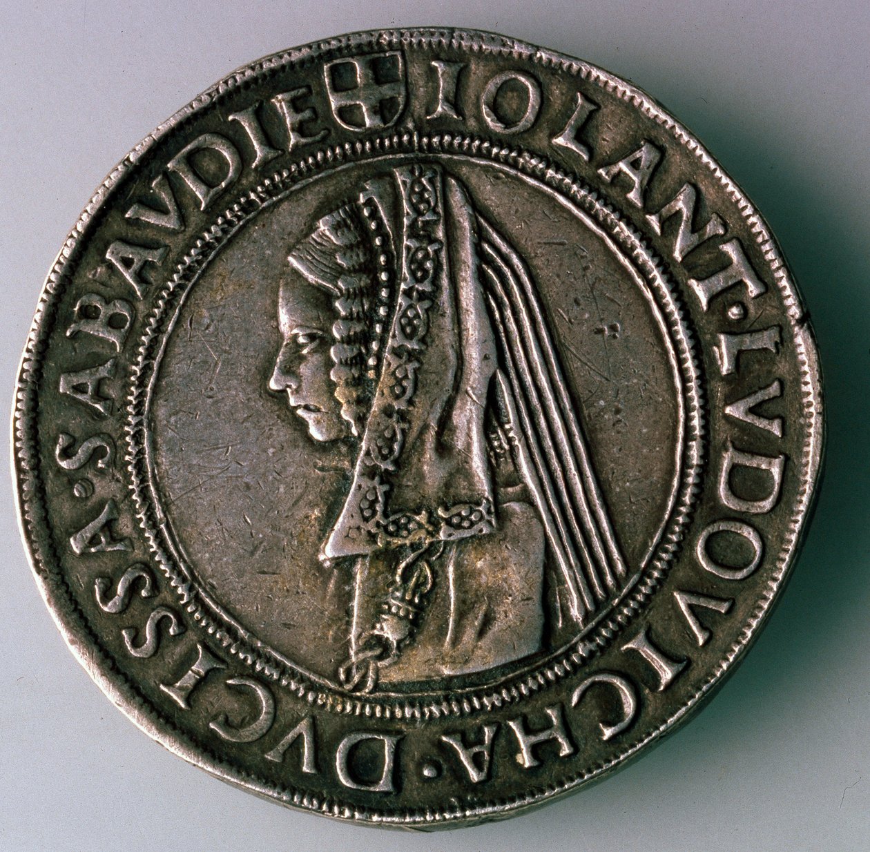 4-Testoon. Duchy Savoy, İtalya, Ters: Iolanta Ludovica, Savoy Düşesi, 1497-1504 by Unbekannt