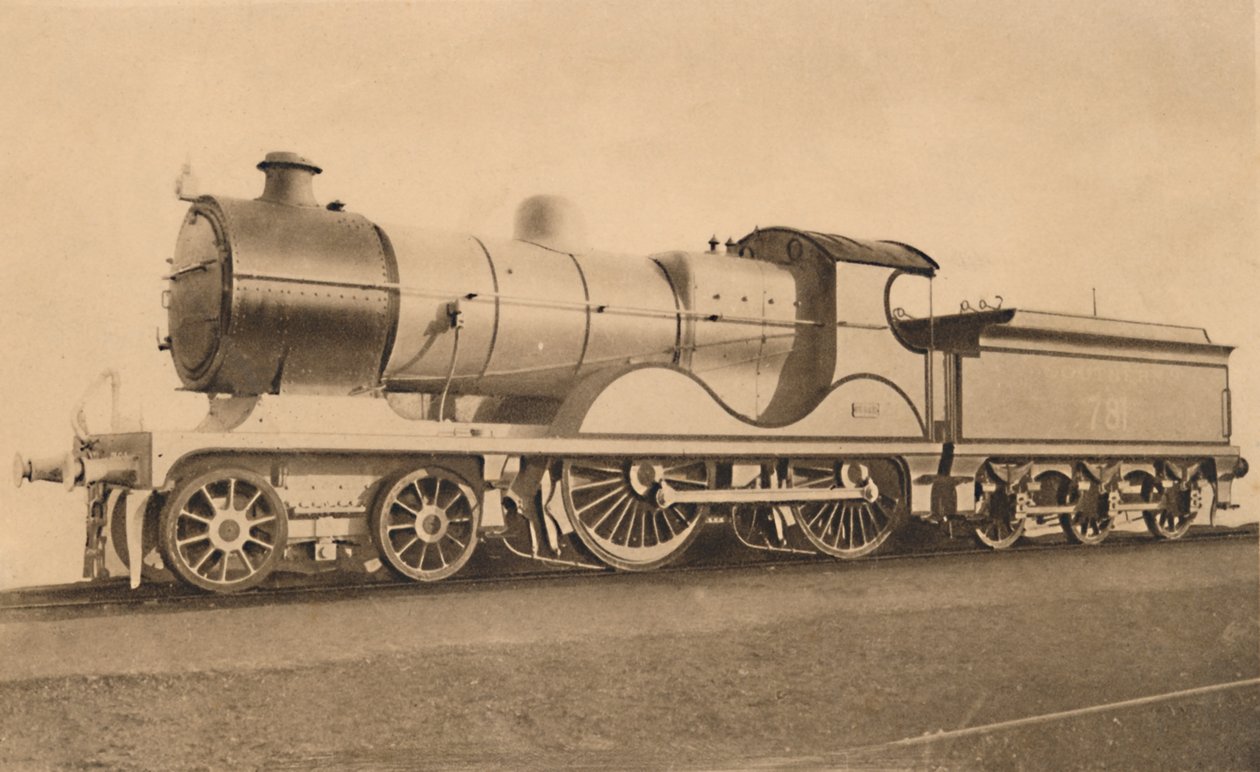 4.4.0. Ekspres Motor No. A. 781, 20. yüzyılın başlarında. by Unbekannt