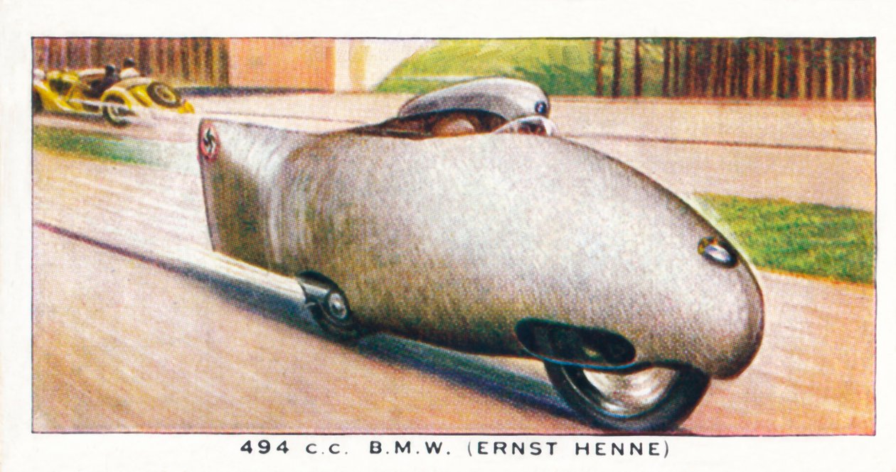 494 CC BMW. Ernst Henne, 1938 by Unbekannt