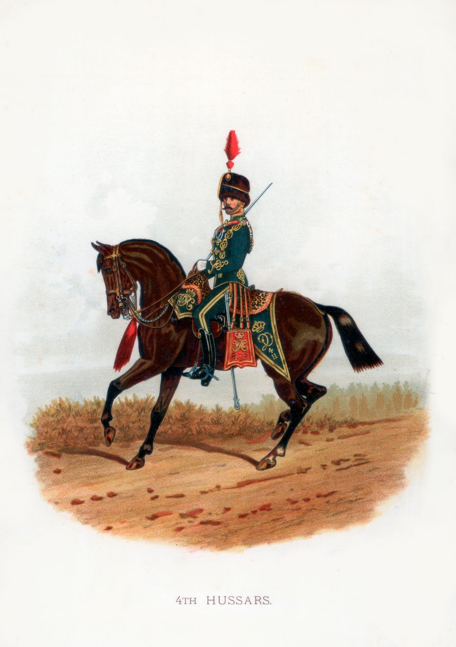 4. Süvariler, 1889 by Unbekannt