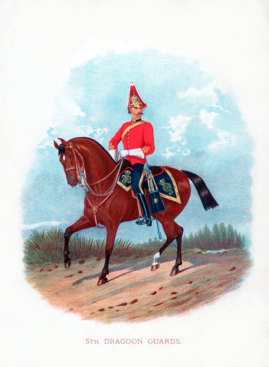 5. Ejderha Muhafızları, 1888 by Unbekannt