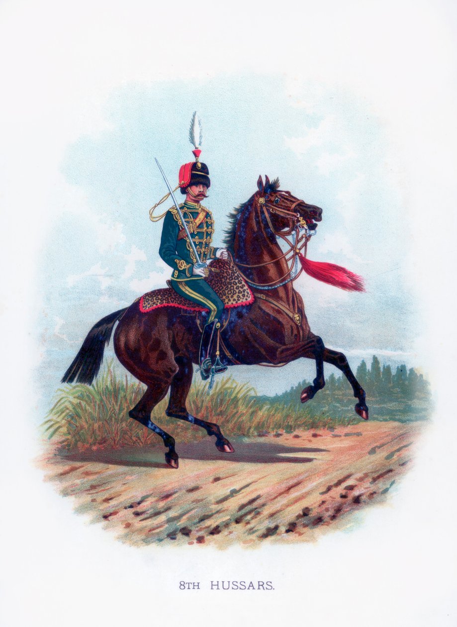 8. Süvariler, 1889 by Unbekannt