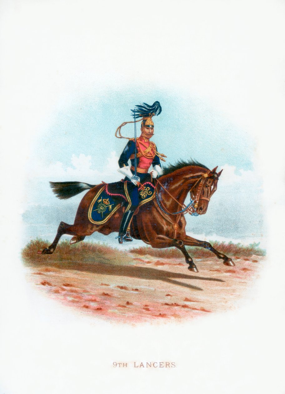 9. Mızraklılar, 1889 by Unbekannt