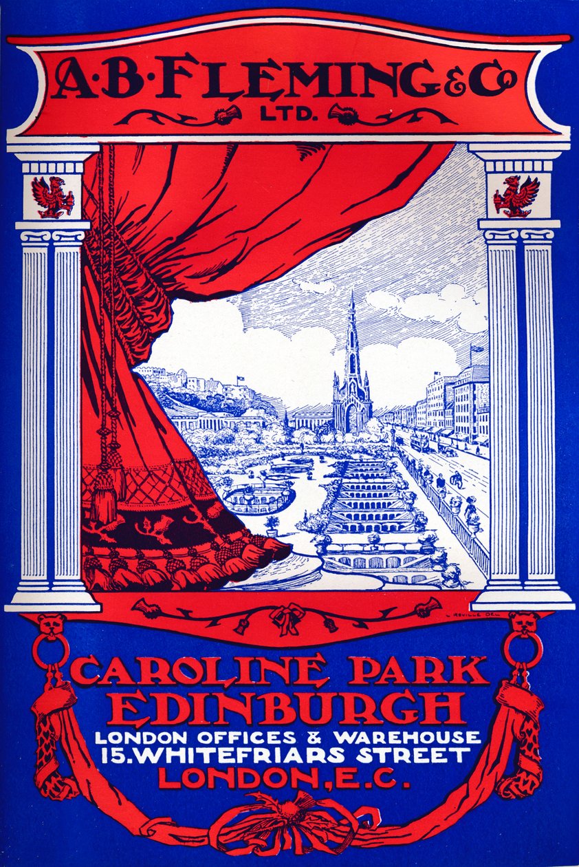 A.B. Fleming & Co. Ltd. reklamı, 1910 by Unbekannt