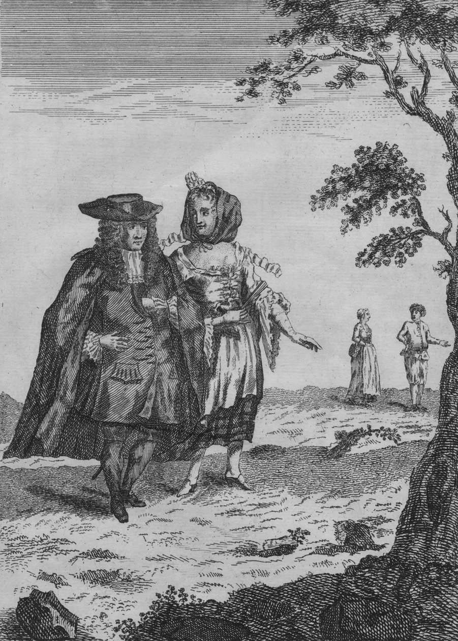 Bir Belediye Başkanı ve Karısı, 17. Yüzyıl Sonları ve 18. Yüzyıl Başları by Unbekannt