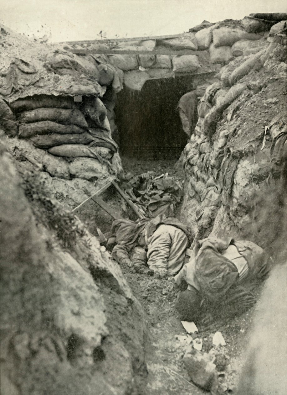 Bir Yakalanan Alman Siper, 1919. by Unbekannt