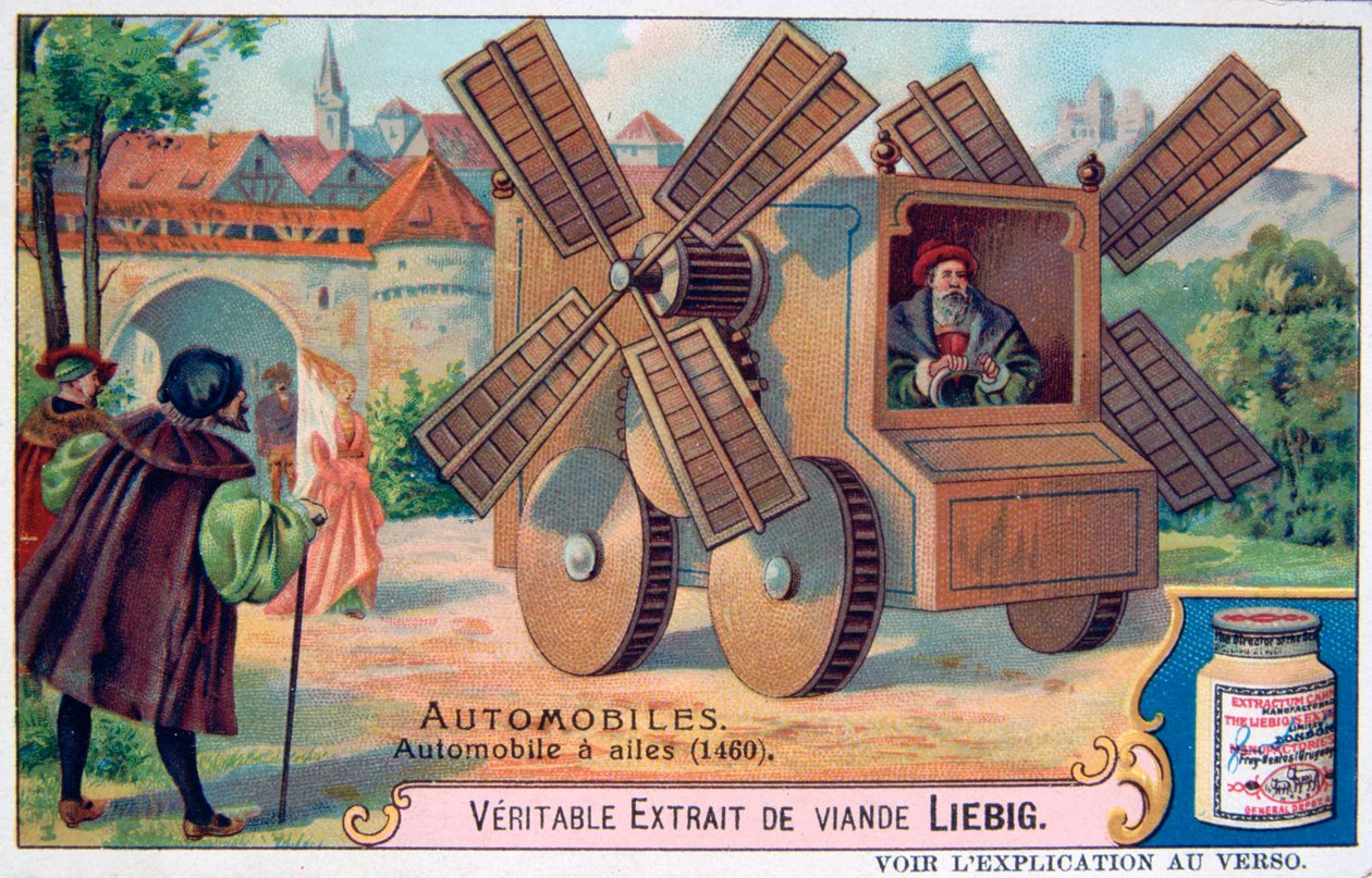 Bıçaklı Bir Araba, 1460, c1900 by Unbekannt