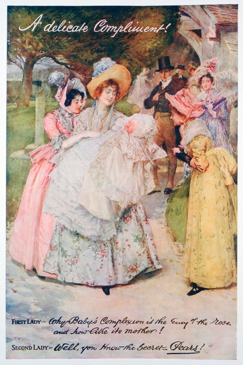 Hassas Bir İltifat, Armut sabun reklamı, 1914. Armut Noel Yıllığı, 1914