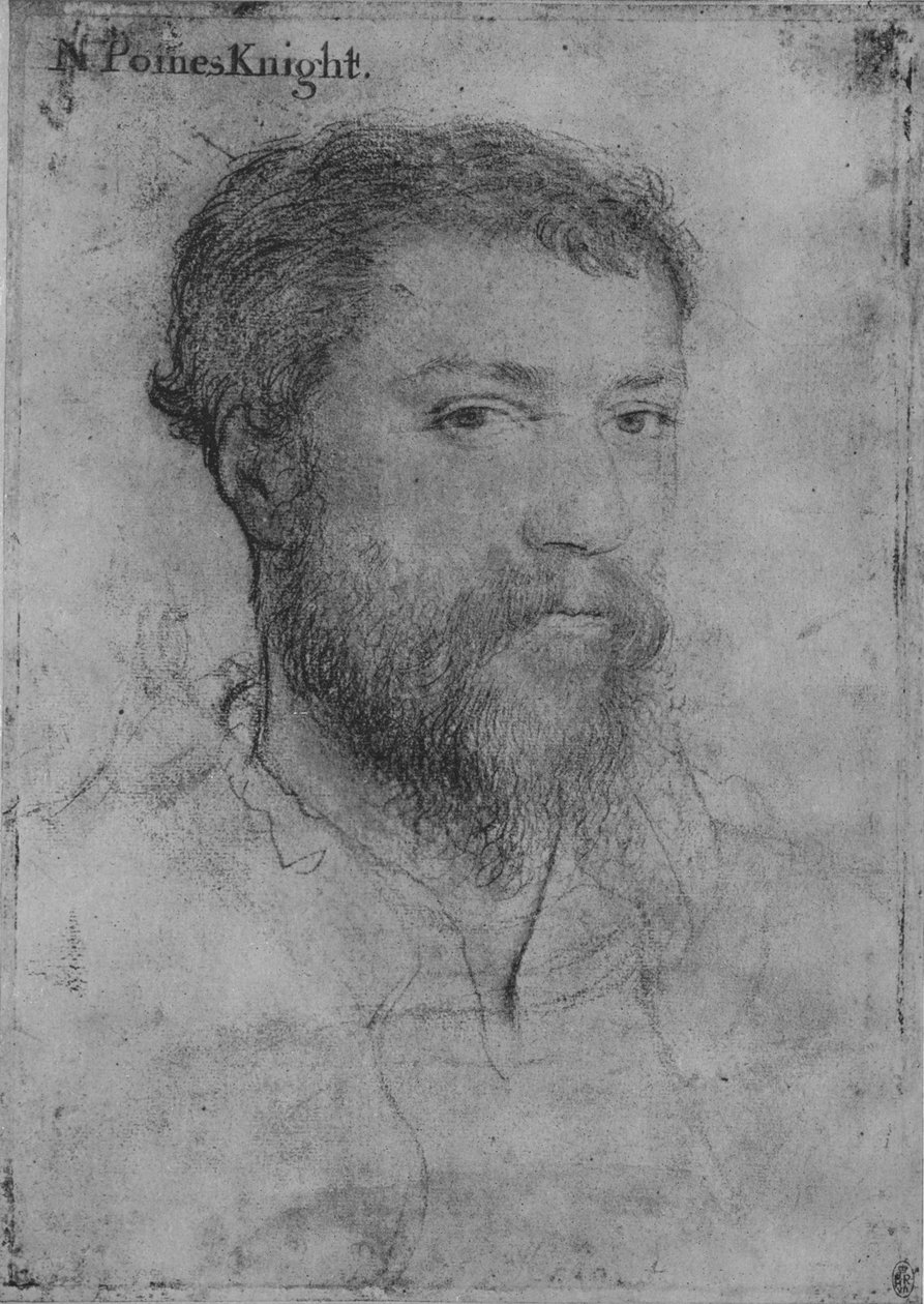 Bir Beyefendi: Bilinmiyor Holbein tarafından değil, c16. yüzyıl 1945 by Unbekannt
