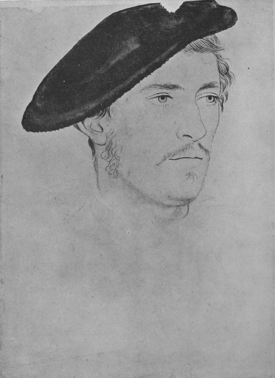 Bir Beyefendi: Bilinmiyor Holbein tarafından değil, 16. yüzyıl, 1945 by Unbekannt
