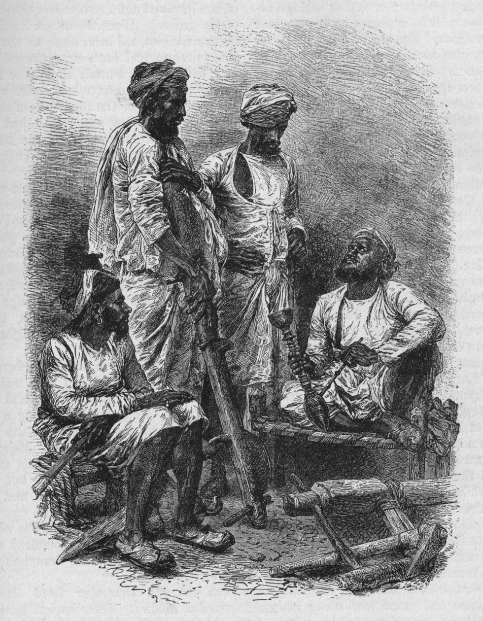 Bir Grup Jat, 1902 by Unbekannt