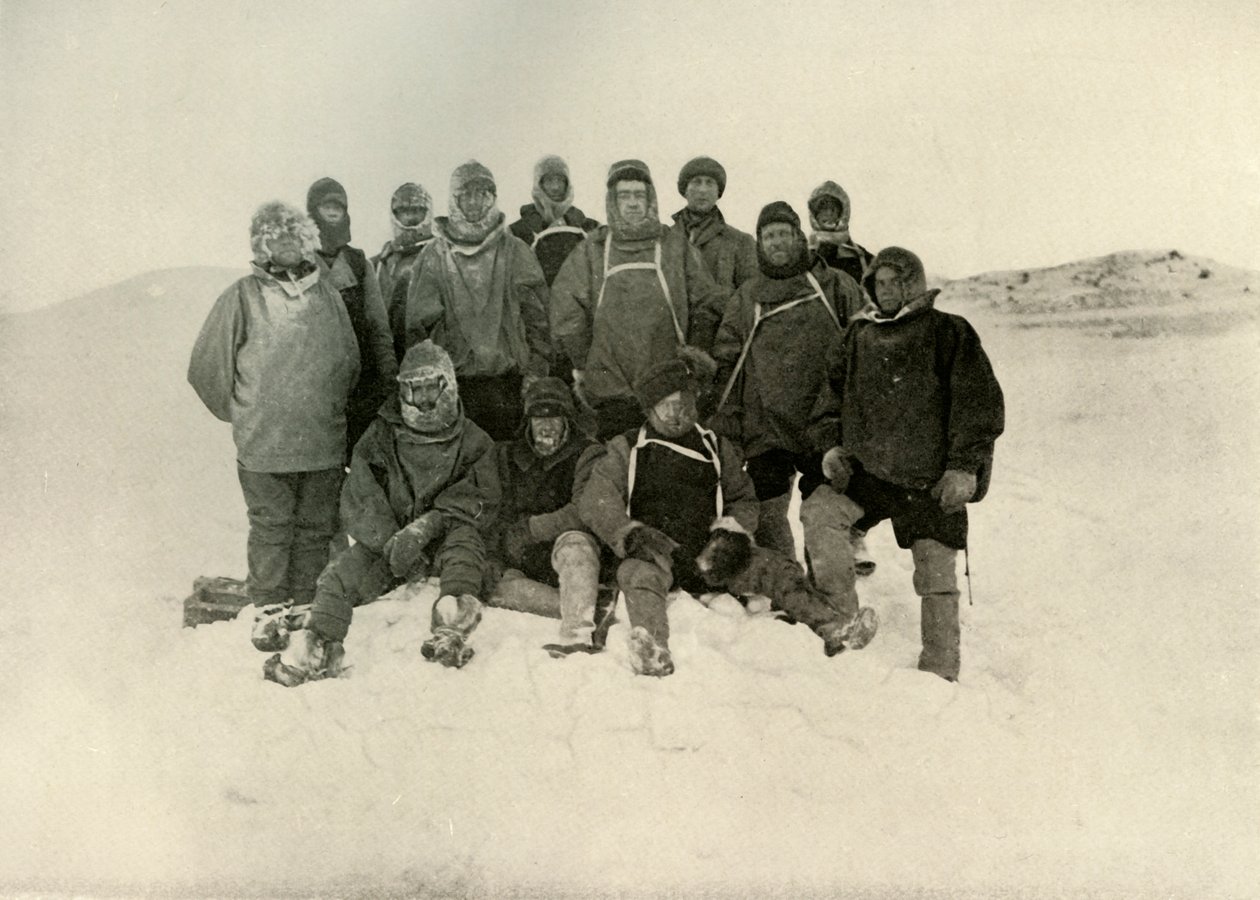 Kış Mahallesinde Bir Grup Sahil Partisi, c1908, 1909. by Unbekannt