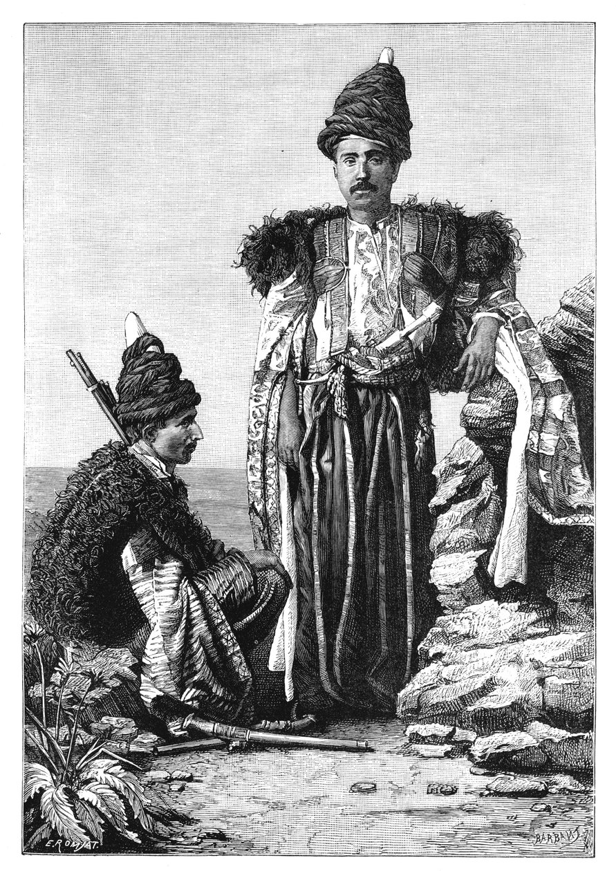 Bir Kürt beyleri, 1895 by Unbekannt