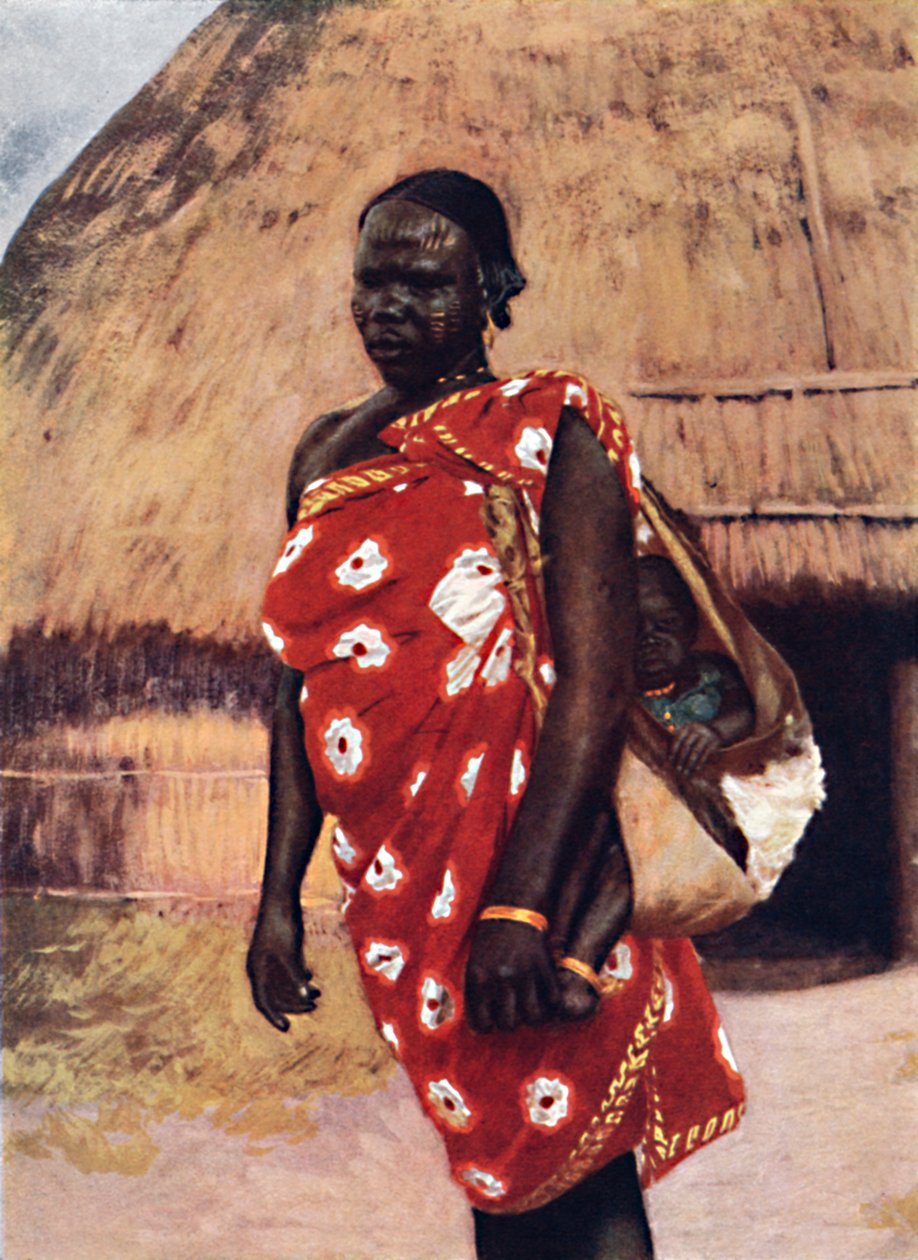 Bir Lendu kadını, 1912 by Unbekannt