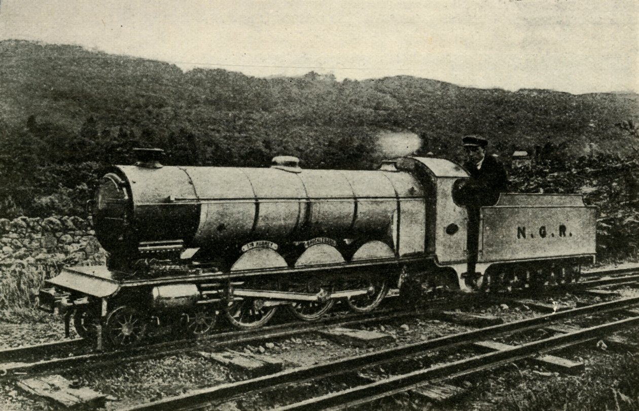 Ravenglass ve Eskdale Demiryolunun Bir Lokomotifi, c1930. by Unbekannt