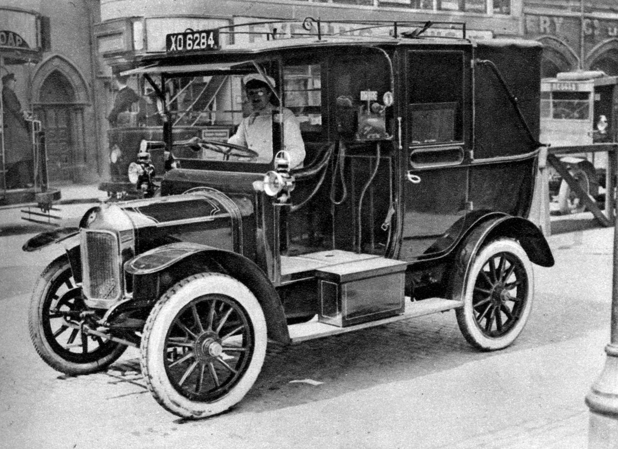 Bir Londra taksisi, 1926-1927 by Unbekannt