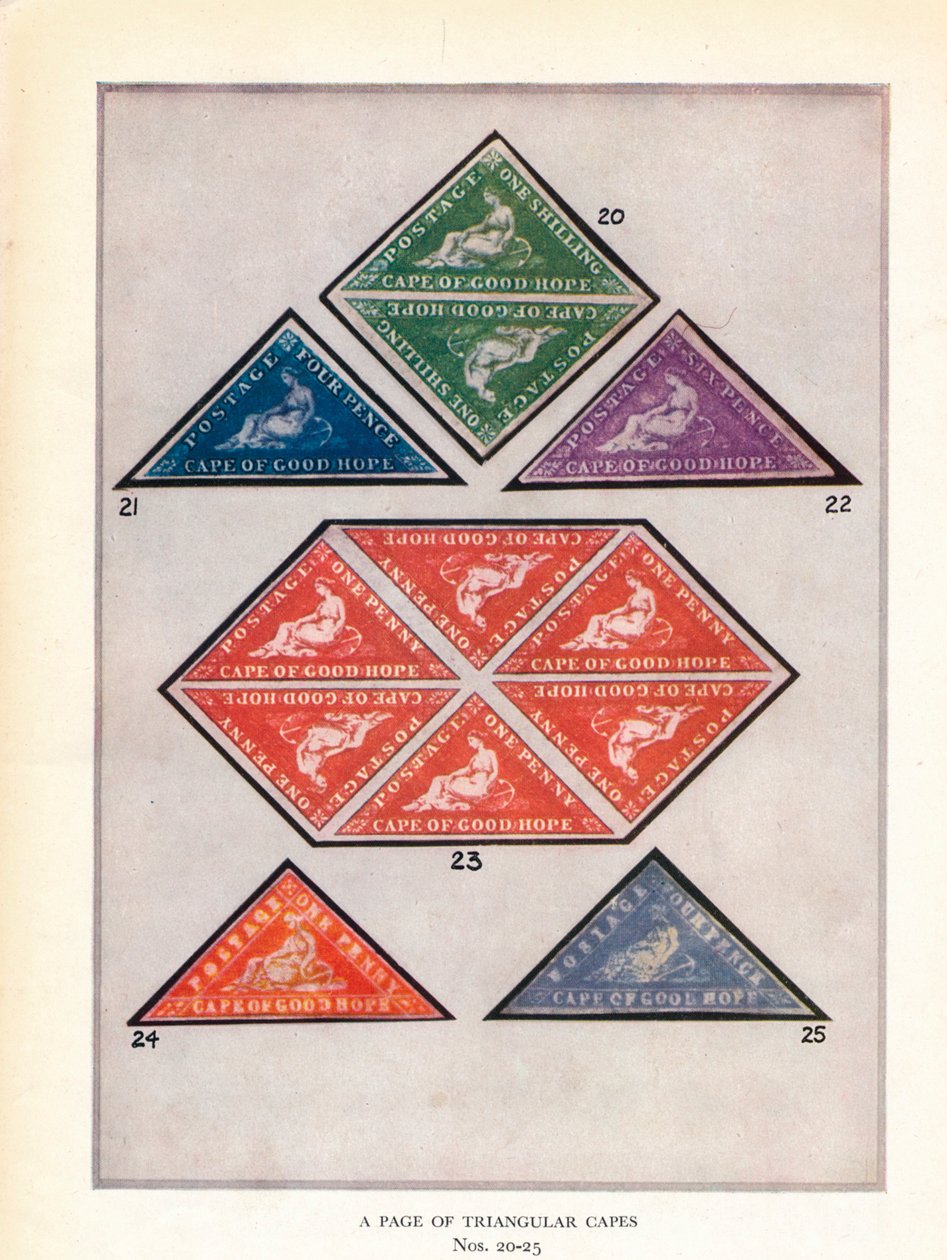 Bir Sayfa Üçgen Pelerin No. 20-25, c1943, 1944 by Unbekannt