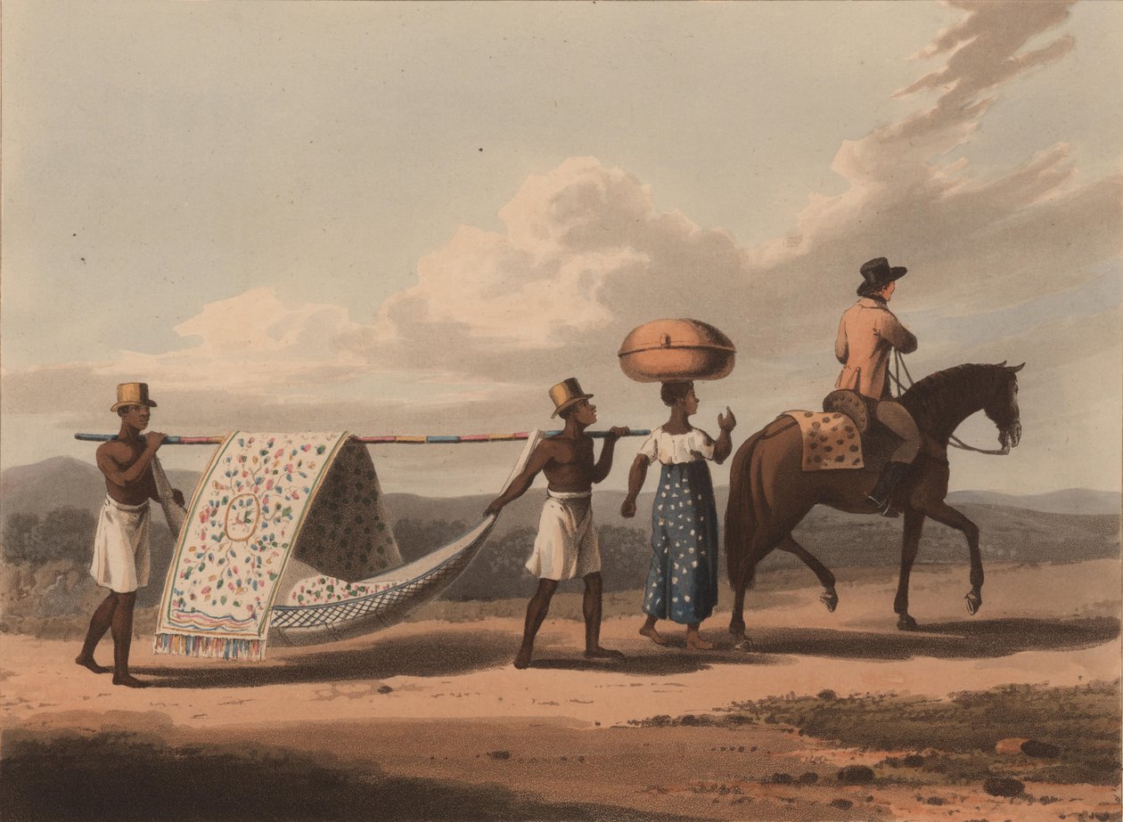 Bir Yolculukta Bir Ekici ve Karısı, 1816. by Unbekannt