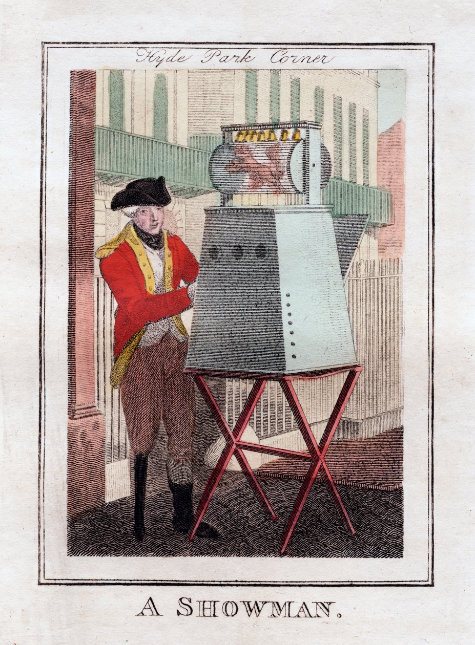 Şovmen, Hyde Park Corner, Londra, 1805 by Unbekannt