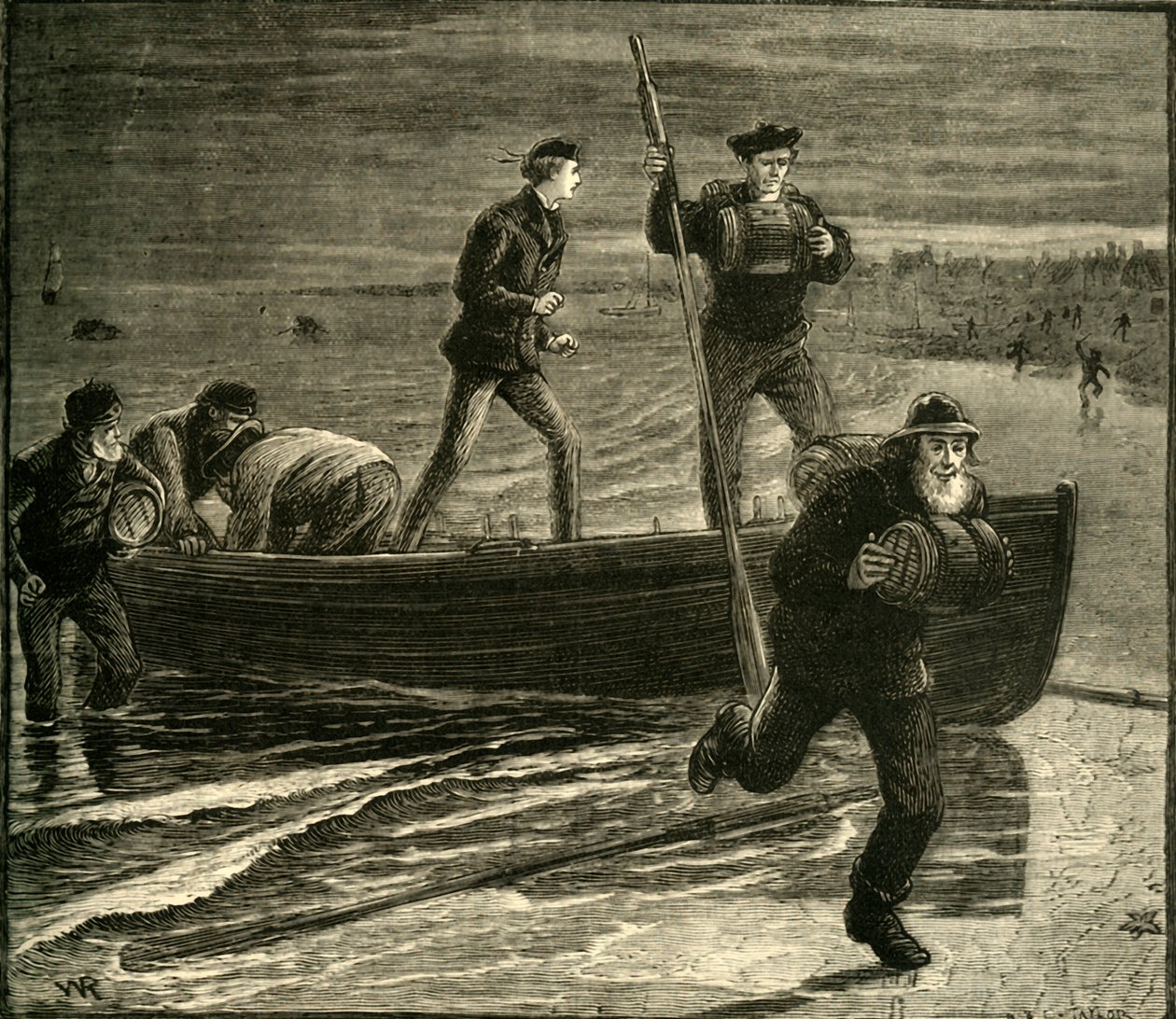 Bir Kaçakçılık Seferi, 1881. by Unbekannt