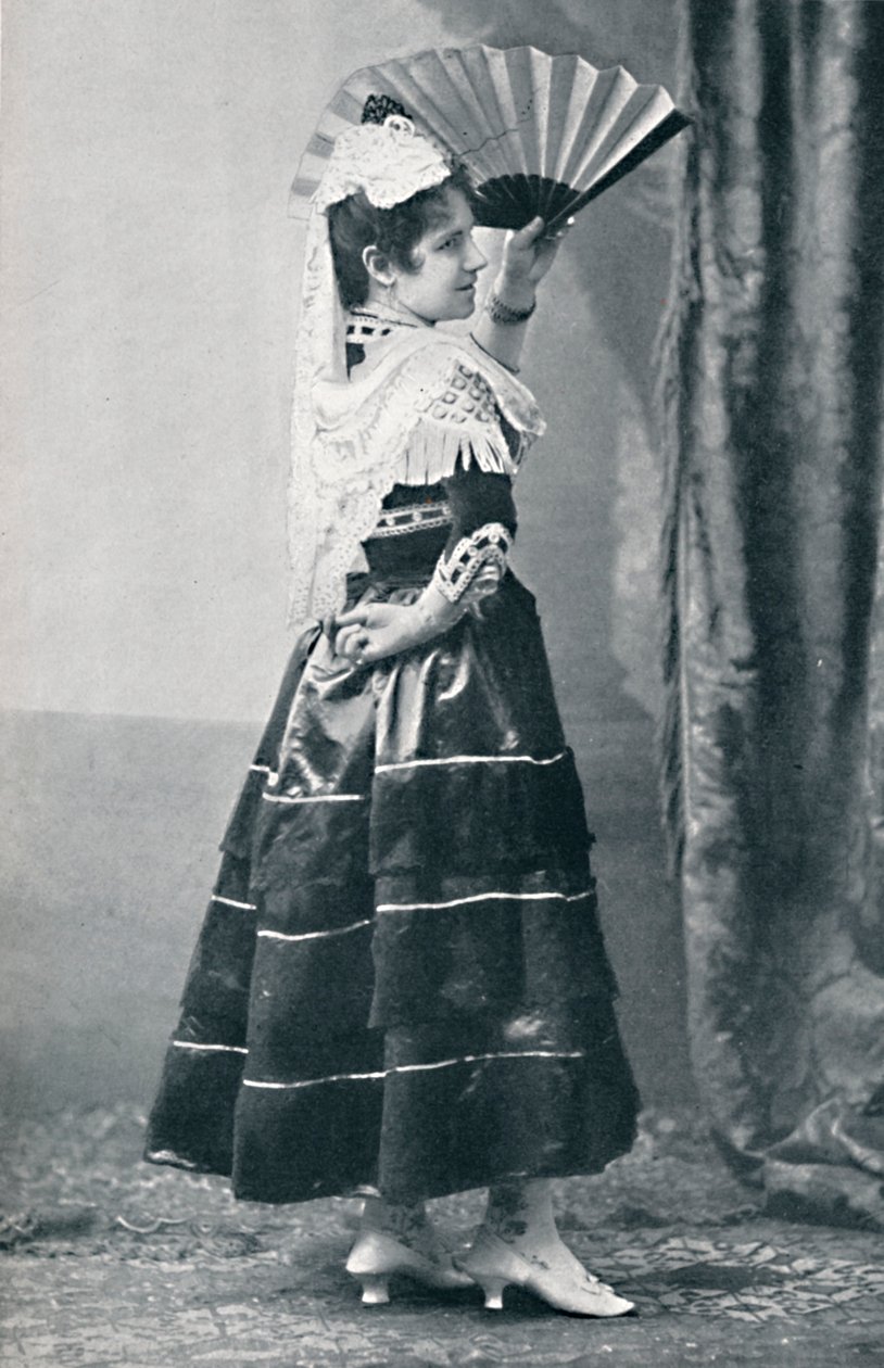 İspanyol bir dansçı, 1912 by Unbekannt
