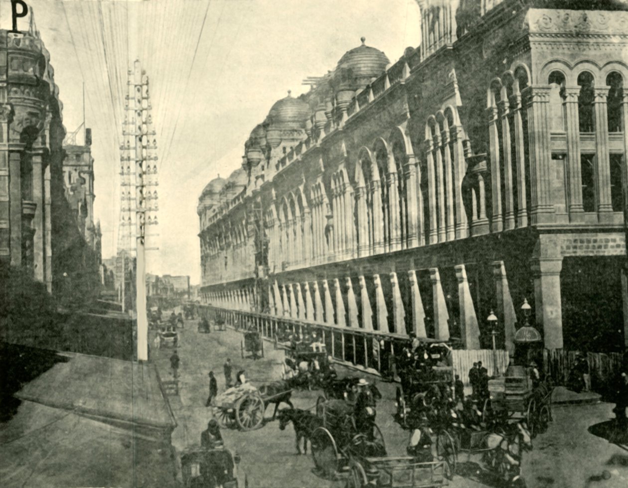 Sidney Sokak Görünümü, 1901. by Unbekannt