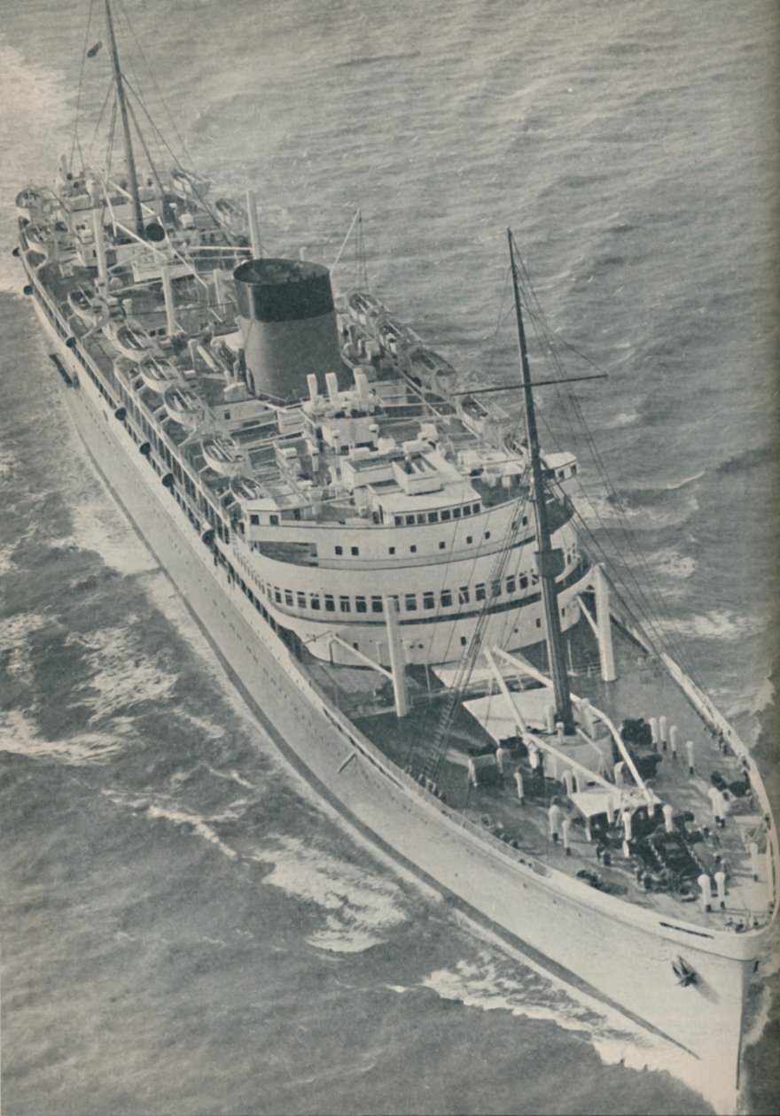 Bir Çift Vidalı motorsiklet, Harland ve Wolff tarafından inşa edilen Stirling Kalesi, 1937 by Unbekannt