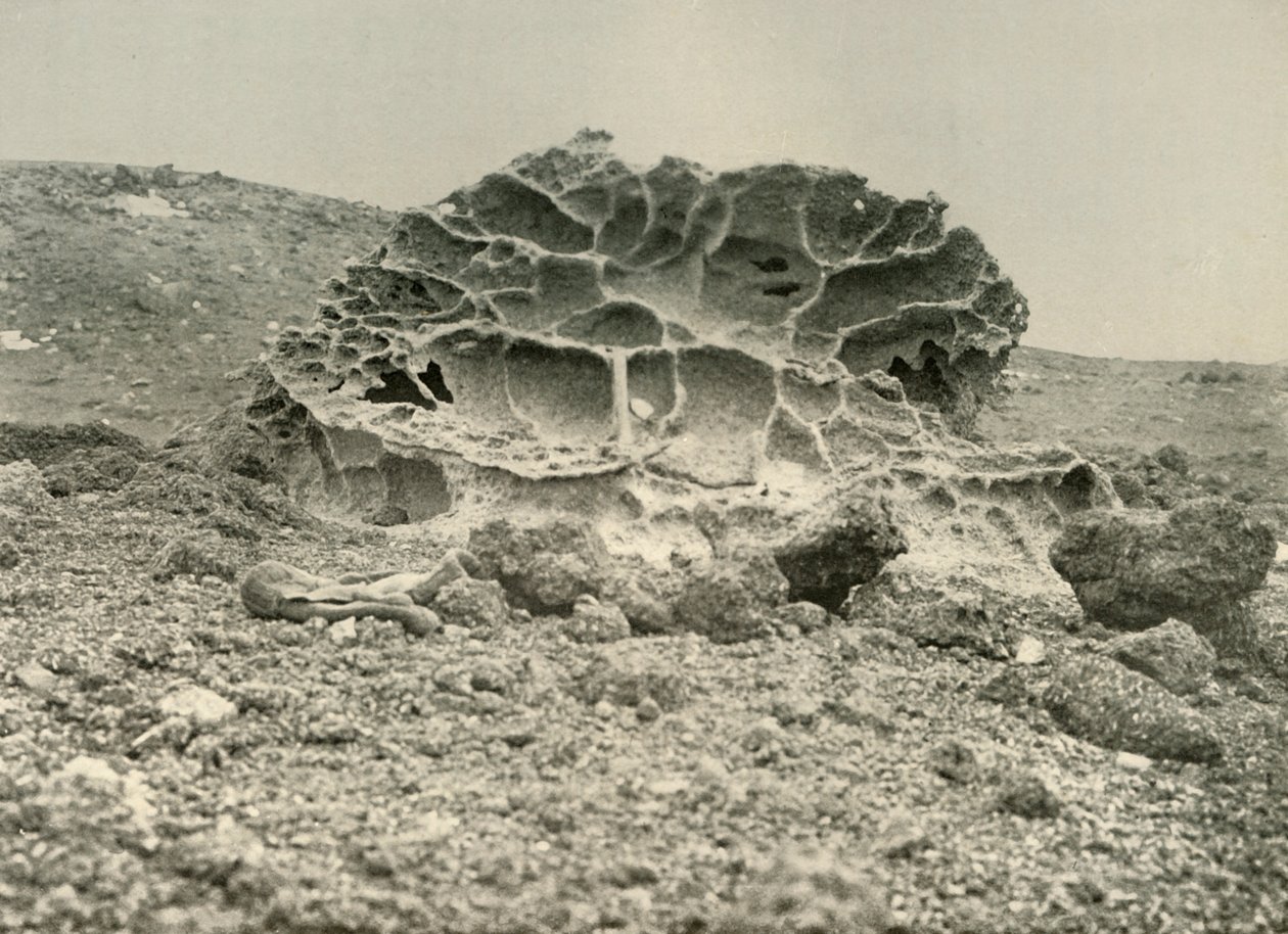 Kışlık Bölgelere Yakın Yıpranmış Bir Kenyte Kayası, c1908, 1909. by Unbekannt