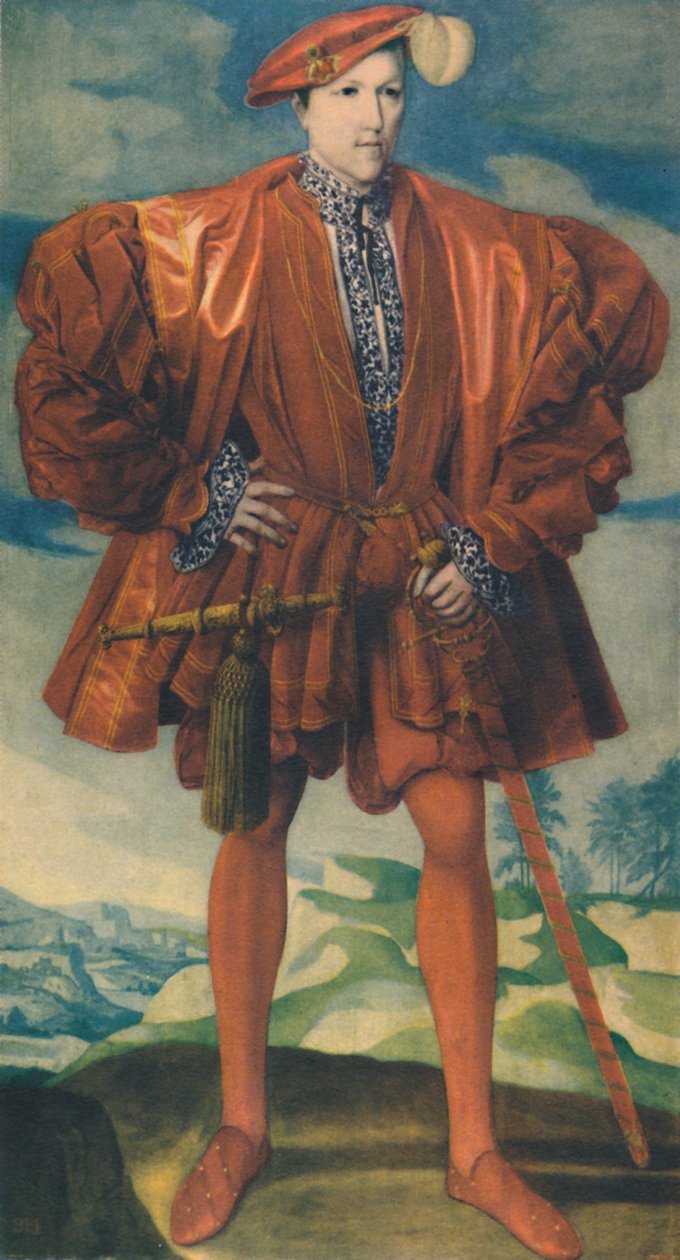 Kırmızılı Genç Adam, c.1550, 1948. by Unbekannt