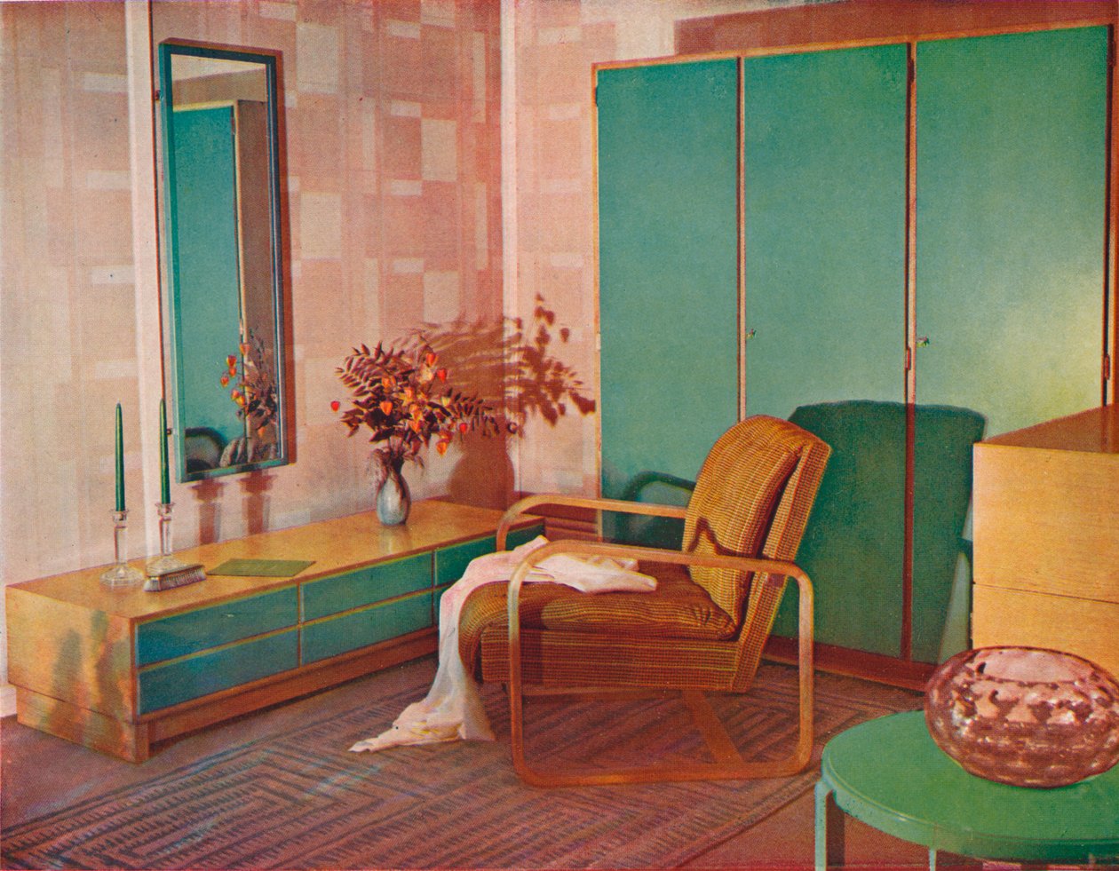 Henry Stone & Son of Banbury sergi salonunun bir köşesi, 1935 by Unbekannt