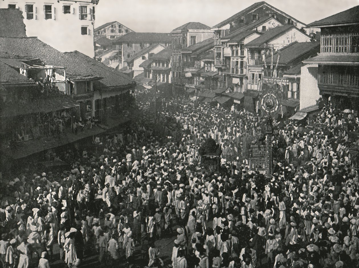 Büyük bir yerli alayı, Bombay, Hindistan, 1895. by Unbekannt