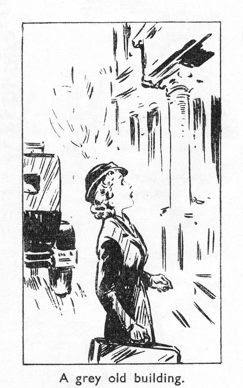 Gri eski bir bina, 1940 by Unbekannt