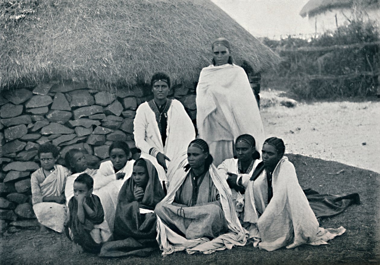 Bir grup Habeşli, 1912 by Unbekannt